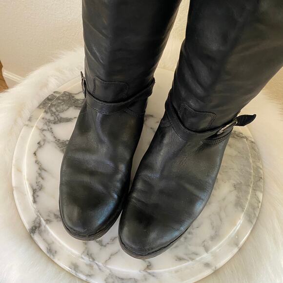 Frye Shirley Riding Boot Black Size 7 - Picture 11 of 12